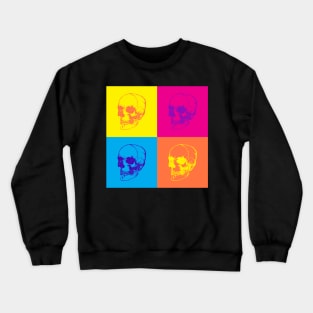 pop art skull Crewneck Sweatshirt